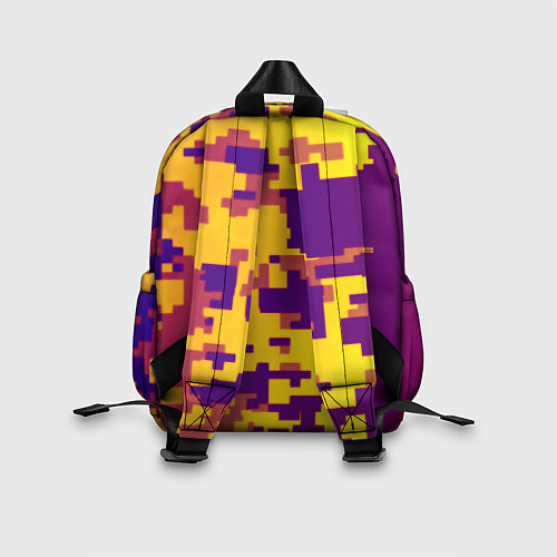 Детский рюкзак AEK камуфляж ночь / 3D-принт – фото 2