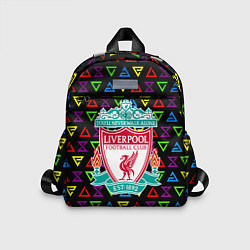 Детский рюкзак Liverpool pattern neon