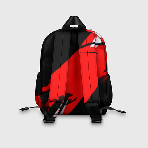 Детский рюкзак Арсенал геометрия полосы краски / 3D-принт – фото 2