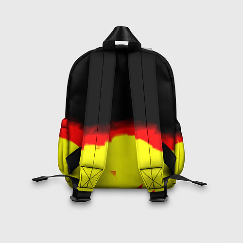 Детский рюкзак Borussia абстракция золото геометрия / 3D-принт – фото 2