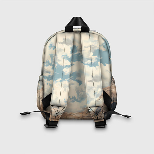 Детский рюкзак Fallout девушка в пустоши / 3D-принт – фото 2