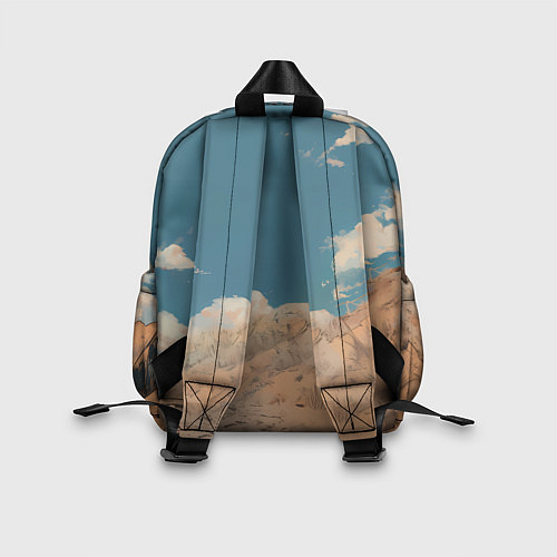 Детский рюкзак Fallout девушка и старое авто / 3D-принт – фото 2