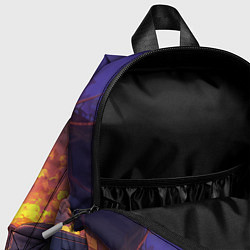 Детский рюкзак Fallout седьмой на фоне взрывов, цвет: 3D-принт — фото 2