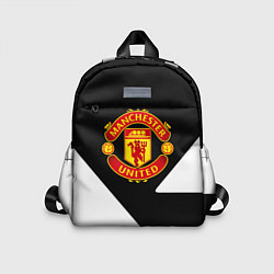 Детский рюкзак Манчестер Юнайтед полосы, цвет: 3D-принт