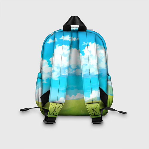 Детский рюкзак Слоненок с цветочком / 3D-принт – фото 2