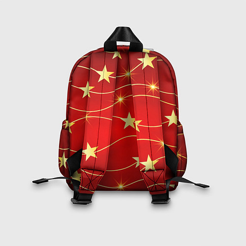Детский рюкзак Звёздная гирлянда / 3D-принт – фото 2