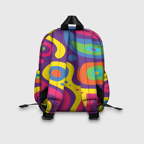 Детский рюкзак Abstract tac / 3D-принт – фото 2