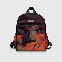 Детский рюкзак Всадник на лошади, цвет: 3D-принт