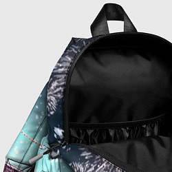 Детский рюкзак Москва - новогодний салют, цвет: 3D-принт — фото 2