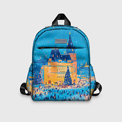 Детский рюкзак Московские новогодние каникулы, цвет: 3D-принт