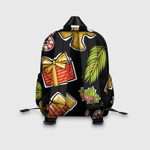 Детский рюкзак Рождественский вайб / 3D-принт – фото 2