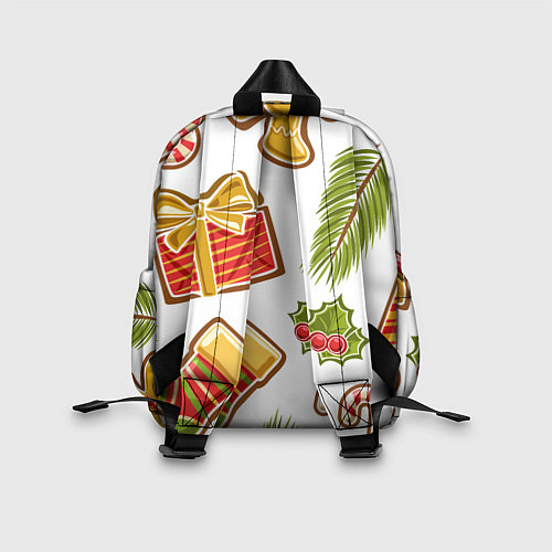 Детский рюкзак Рождественский вайб / 3D-принт – фото 2