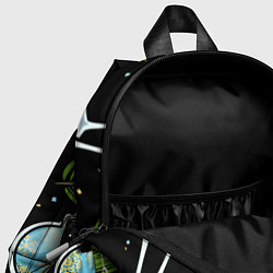 Детский рюкзак Новогодний вайб, цвет: 3D-принт — фото 2