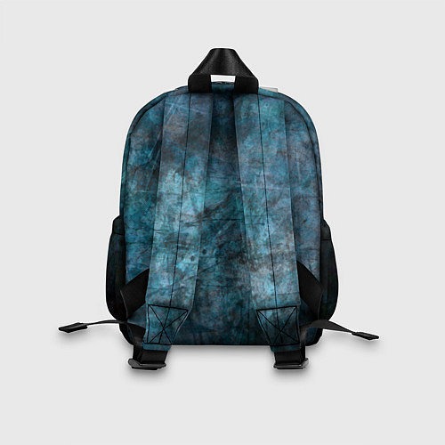 Детский рюкзак Абстракция - dark blue / 3D-принт – фото 2