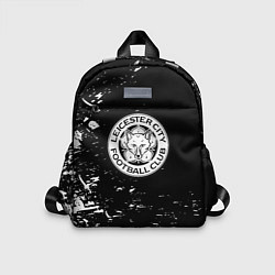 Детский рюкзак Лестер сити краски белые