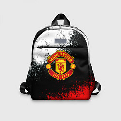 Детский рюкзак Манчестер Юнайтед краски всплеск
