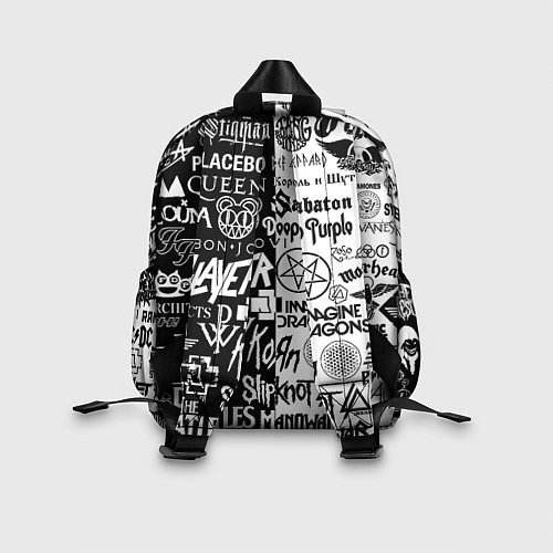Детский рюкзак Juventus рок музыка / 3D-принт – фото 2