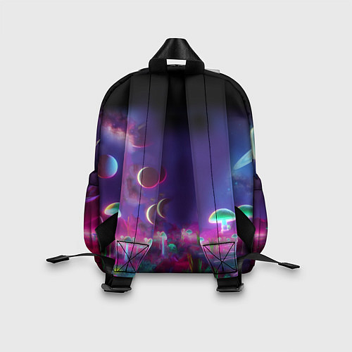 Детский рюкзак Космонавт Шрук в неоновом скафандре на загадочной / 3D-принт – фото 2