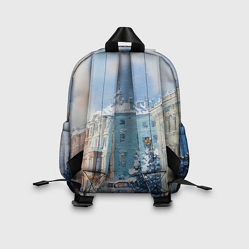 Детский рюкзак Зимний Питер / 3D-принт – фото 2