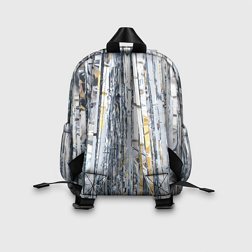 Детский рюкзак Новогодний дождик / 3D-принт – фото 2