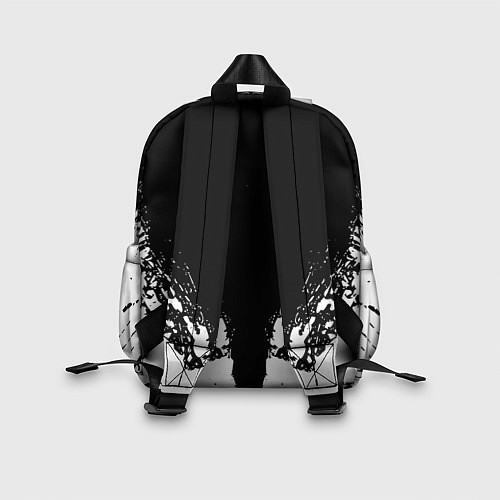 Детский рюкзак Ювентус краски всплеск текстура / 3D-принт – фото 2