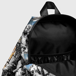 Детский рюкзак Объемные новогодние дома, цвет: 3D-принт — фото 2