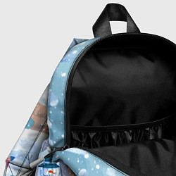 Детский рюкзак Предновогодний день во дворе, цвет: 3D-принт — фото 2