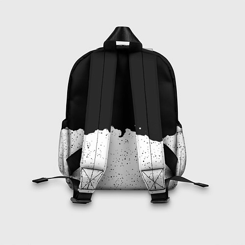 Детский рюкзак Реал Мадрид лого ночь текстура / 3D-принт – фото 2