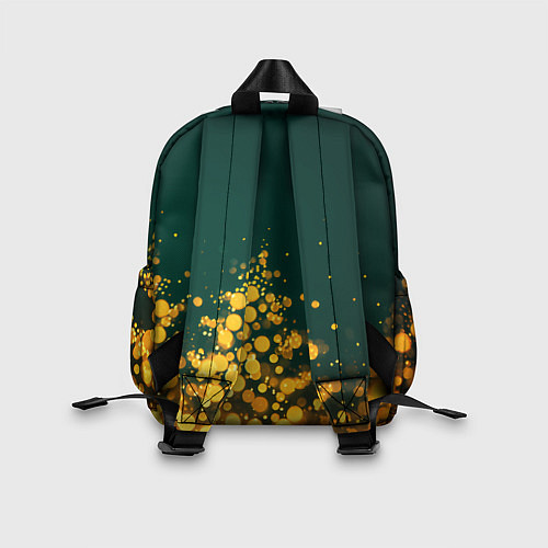 Детский рюкзак Новогодние елочки из боке / 3D-принт – фото 2
