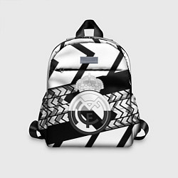 Детский рюкзак Реал Мадрид краски полосы, цвет: 3D-принт