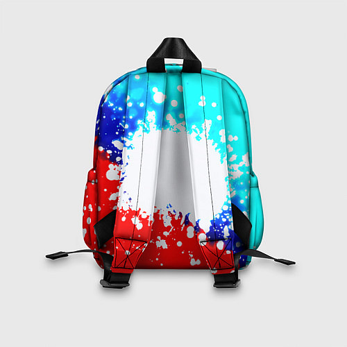 Детский рюкзак Манчестер Юнайтед неон / 3D-принт – фото 2