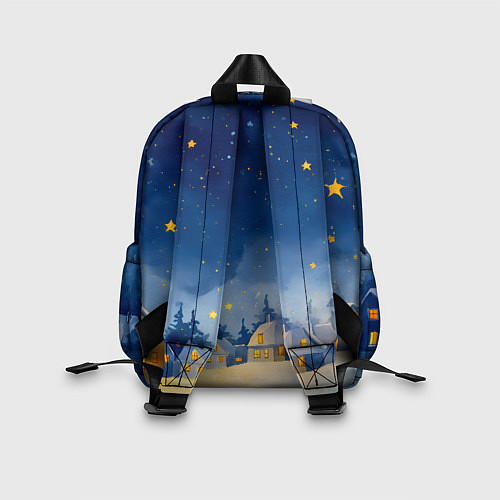 Детский рюкзак Загадай желаний - Новый год / 3D-принт – фото 2