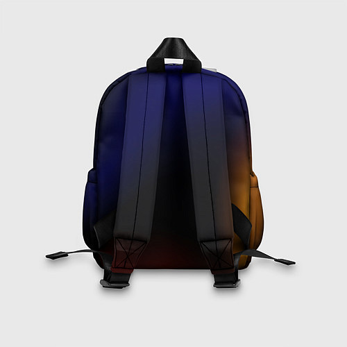Детский рюкзак Color black red blue / 3D-принт – фото 2