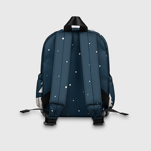 Детский рюкзак С Новым 2026 снежная надпись / 3D-принт – фото 2