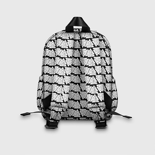 Детский рюкзак Символы валькнут как защитная кольчуга / 3D-принт – фото 2