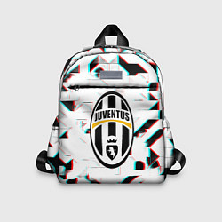 Детский рюкзак Ювентус геометрия глитч