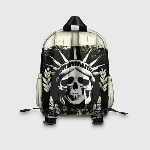 Детский рюкзак Череп статуя свободы / 3D-принт – фото 2