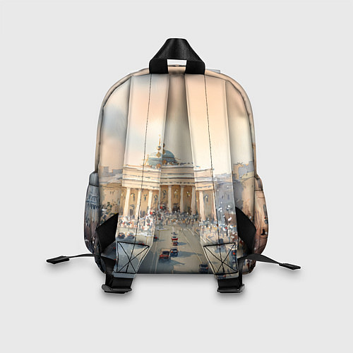 Детский рюкзак Питер - снежный день / 3D-принт – фото 2