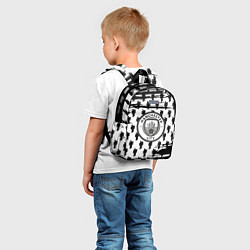 Детский рюкзак Манчестер сити краски люди, цвет: 3D-принт — фото 2