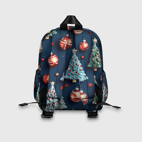 Детский рюкзак Новгодний паттерн / 3D-принт – фото 2