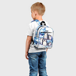 Детский рюкзак Пингвины и лёд, цвет: 3D-принт — фото 2
