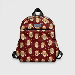 Детский рюкзак Паттерн с Сантой