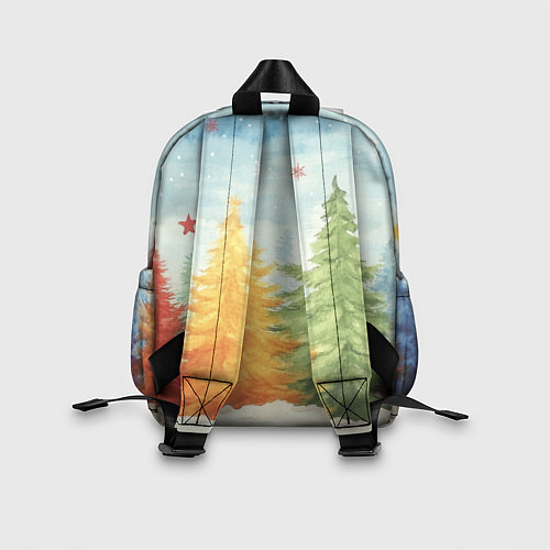 Детский рюкзак Запрыгивай в 2026 - лошадка с Оливье / 3D-принт – фото 2