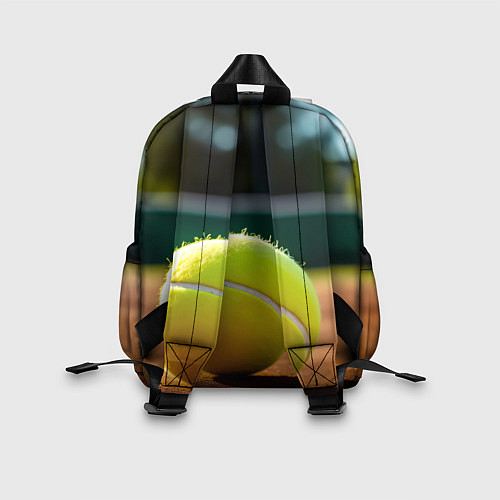 Детский рюкзак Теннисный мяч на закате / 3D-принт – фото 2