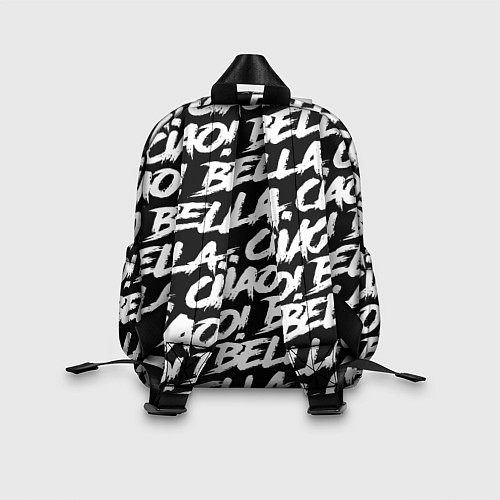 Детский рюкзак Juventus serial pattern / 3D-принт – фото 2