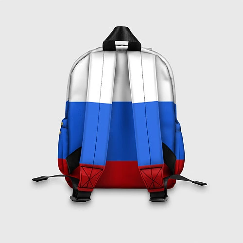 Детский рюкзак Герб России: триколор / 3D-принт – фото 2