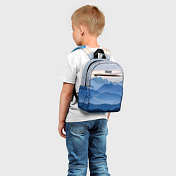 Детский рюкзак Горы, цвет: 3D-принт — фото 2
