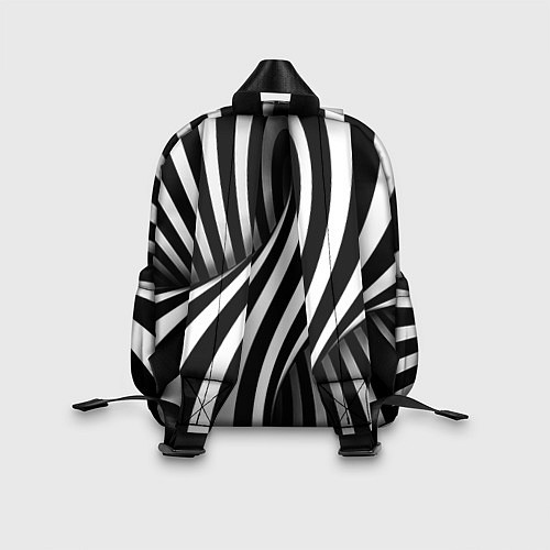 Детский рюкзак Оптические иллюзии / 3D-принт – фото 2