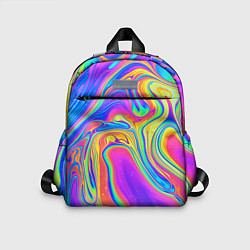 Детский рюкзак Цветные разводы, цвет: 3D-принт
