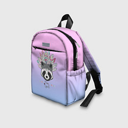 Детский рюкзак Raccoon: Free Spirit, цвет: 3D-принт — фото 2